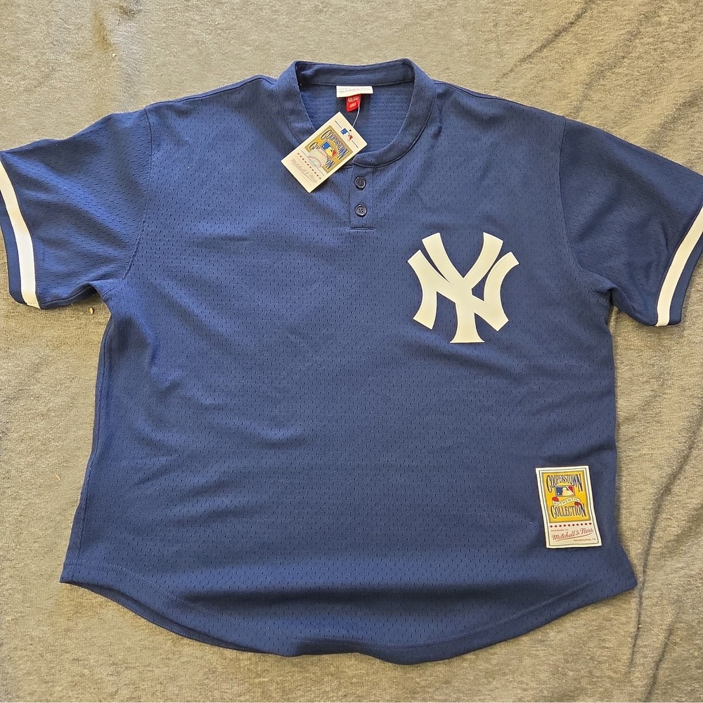 Mitchell & Ness Don Mattingly #23 Yankees 1995 Cooperstown BP Jersey Size 48 XL
